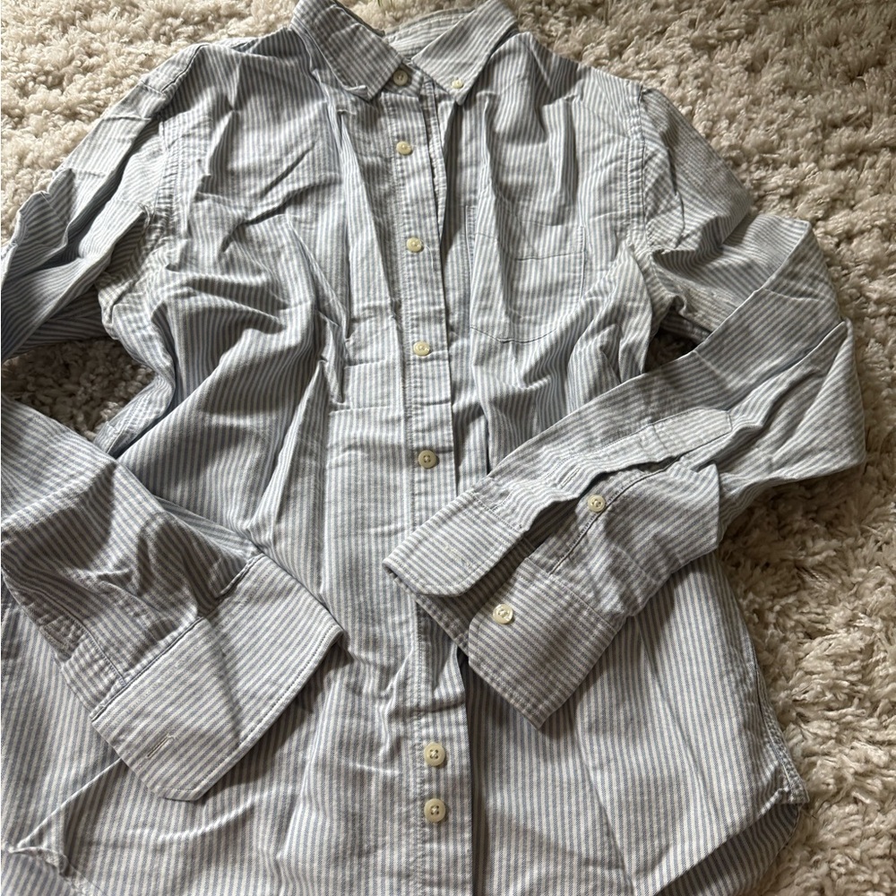 Club Monaco Striped Shirt - Picture 2 of 8